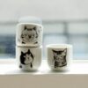 고양이 드로잉 소주컵  (3종)