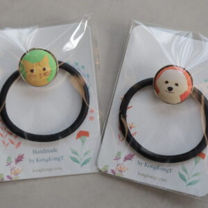 앙증맞은 내 귀여운 고양이 강아지 머리끈 (36종)