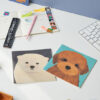 고양이 강아지 유선 노트 (16종)