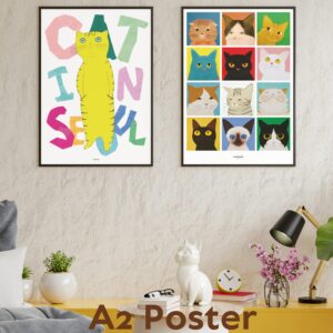 A2 고양이 포스터