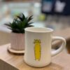 노랑 고양이 머그컵(400ml)