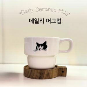 고양이 머그컵(2종)