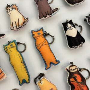 포근하고 따뜻한 핸드메이드 키링